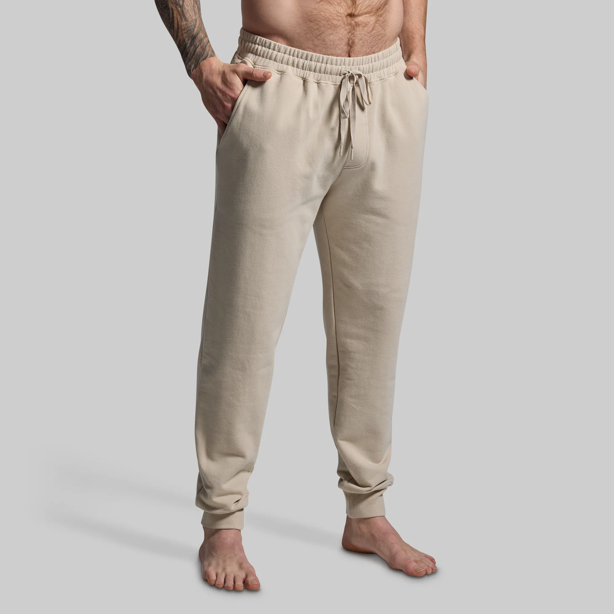 Men's Unmatched Jogger Set (Pumice) sold by Born Primitive product image thumbnail 2