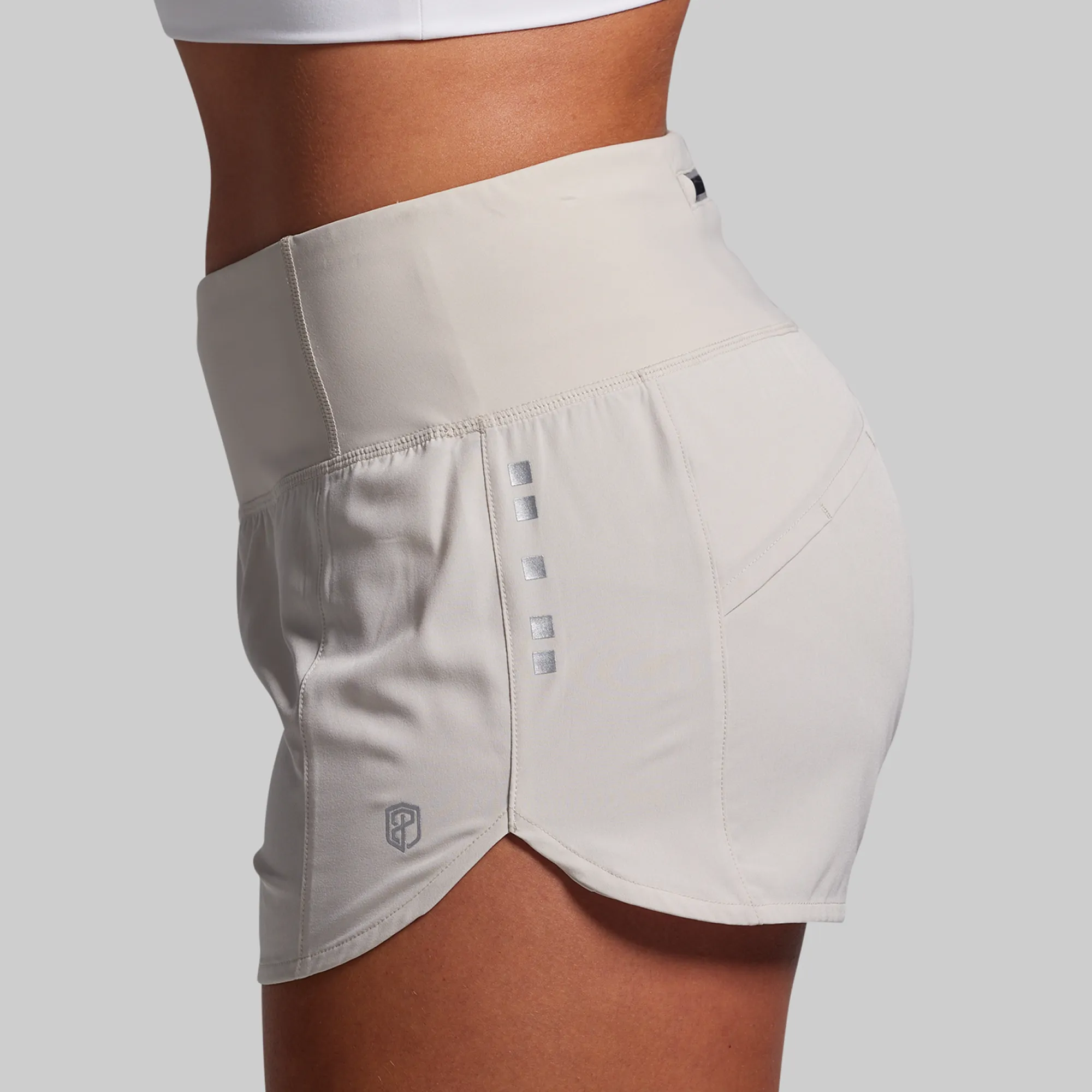 Women's Endurance Short (Cement) sold by Born Primitive product image thumbnail 3