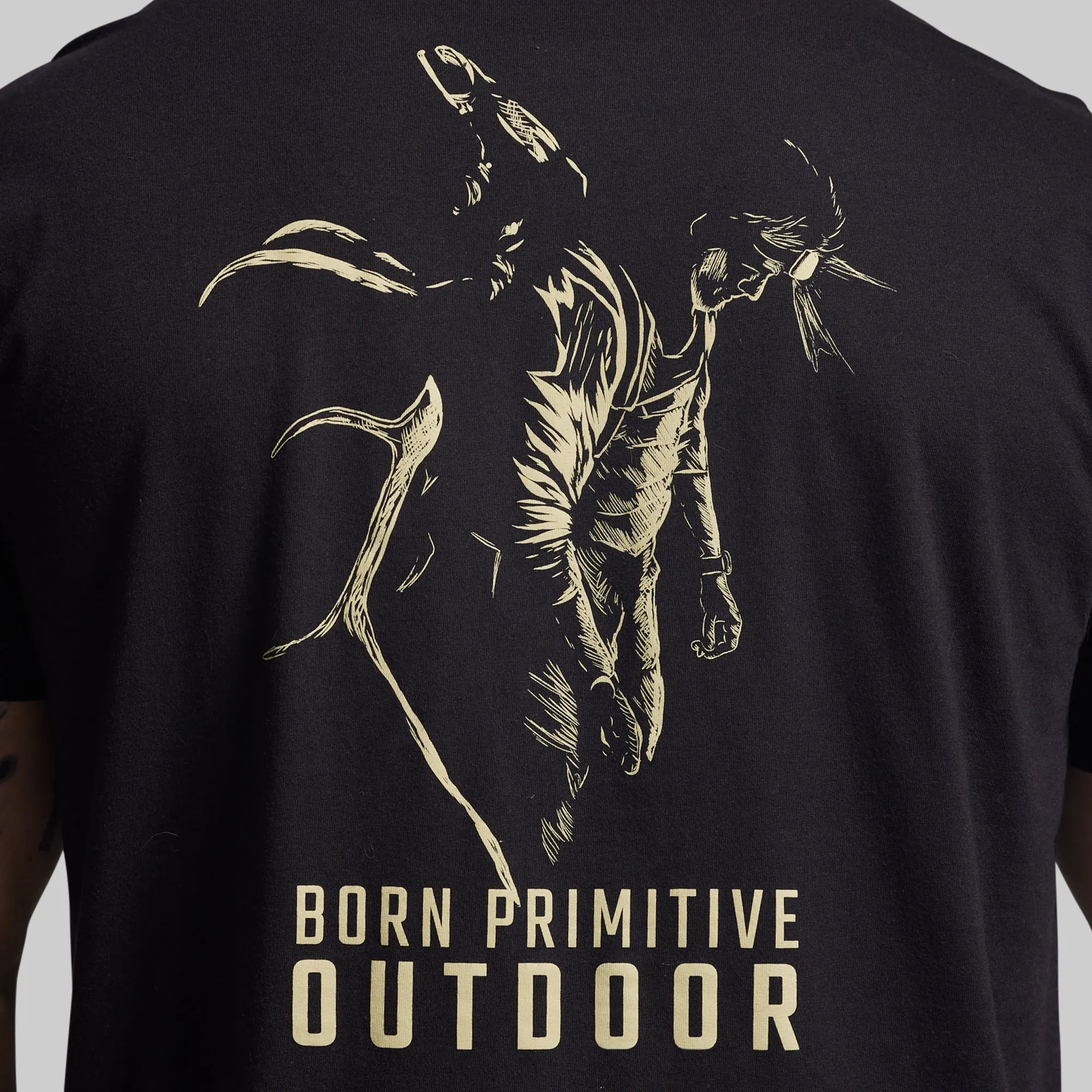 Late Night Tee (Black) sold by Born Primitive product image thumbnail 3
