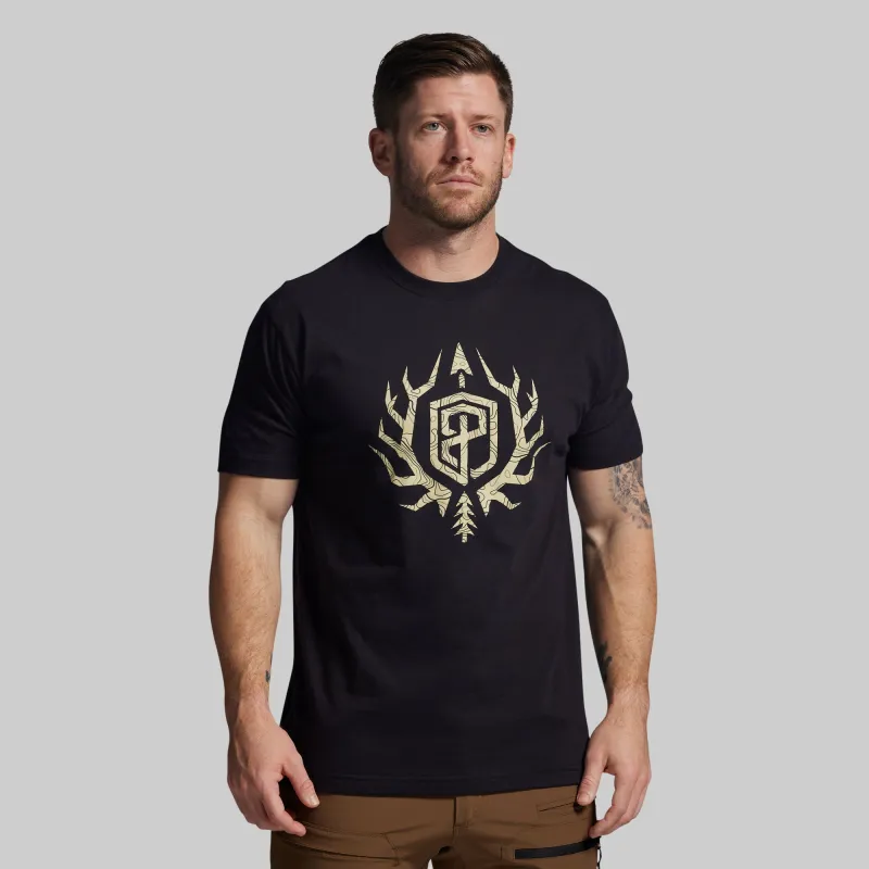 Late Night Tee (Black) made by Born Primitive