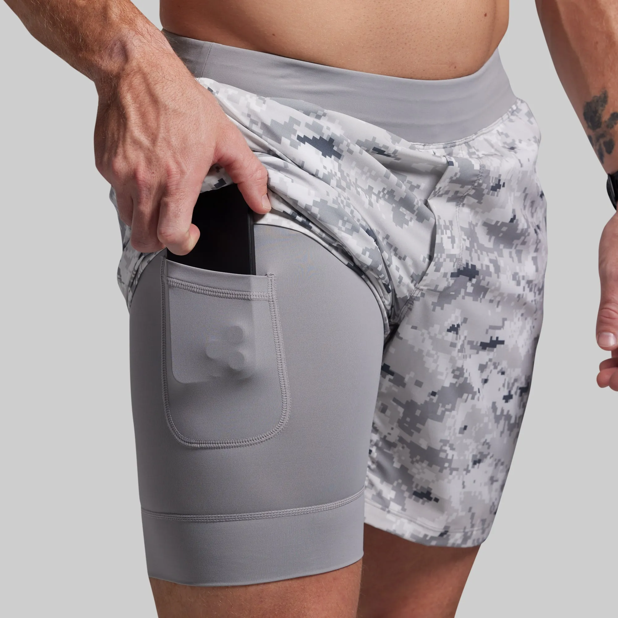 Versatile Short w/ Compression 7" (Blizzard) sold by Born Primitive product image thumbnail 2
