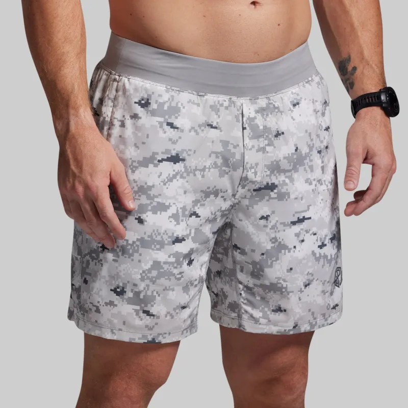 Versatile Short w/ Compression 7" (Blizzard) made by Born Primitive