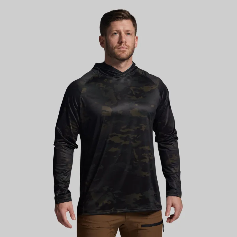 Sun Shirt w/ Velcro 2.0 (Black Multicam) made by Born Primitive