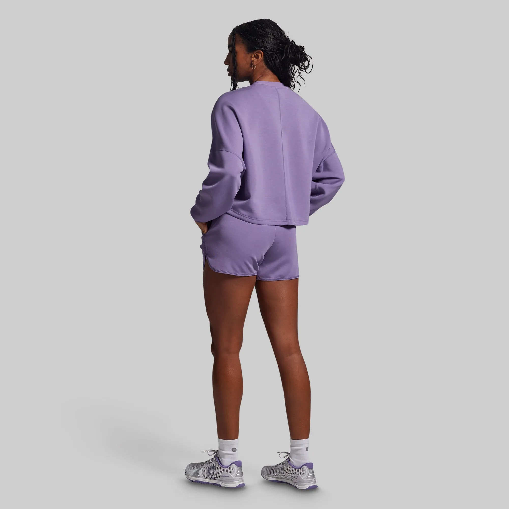 Lounge Lux Short Set (Soft Grape) sold by Born Primitive product image thumbnail 2