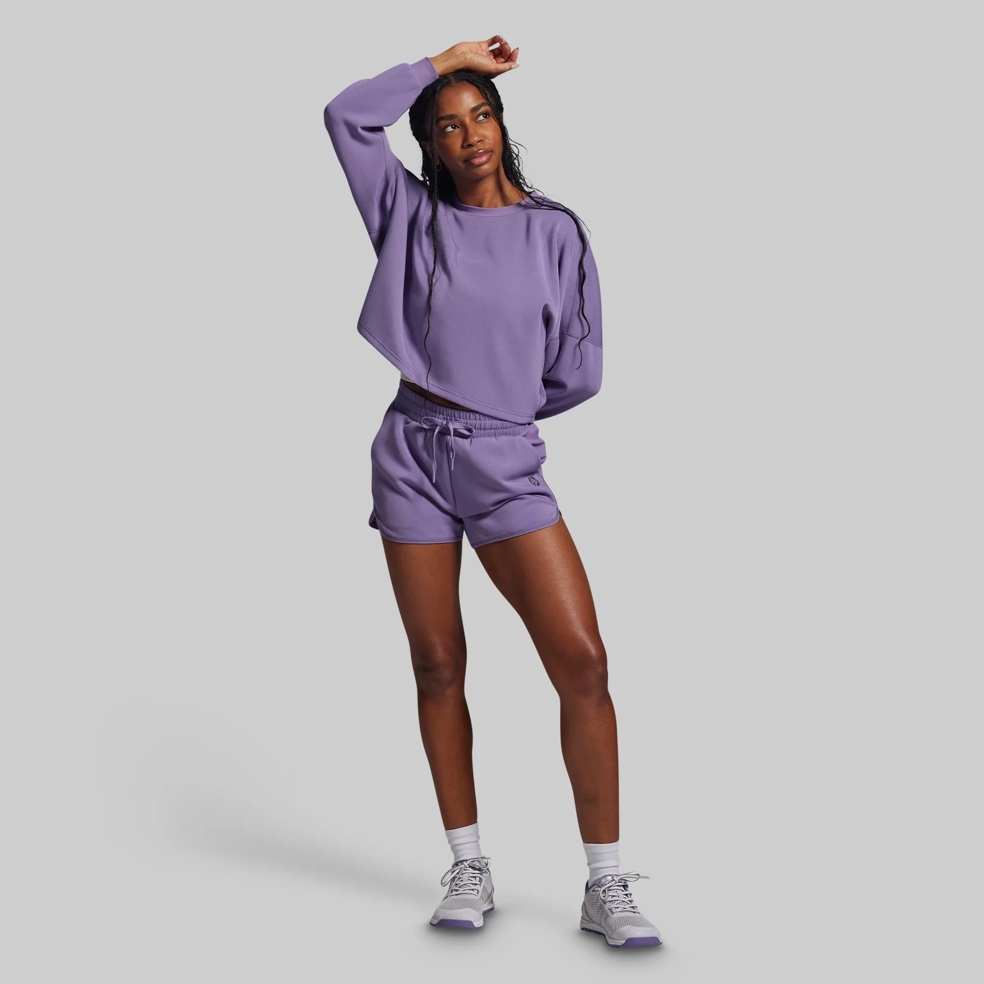 Lounge Lux Short Set (Soft Grape) sold by Born Primitive