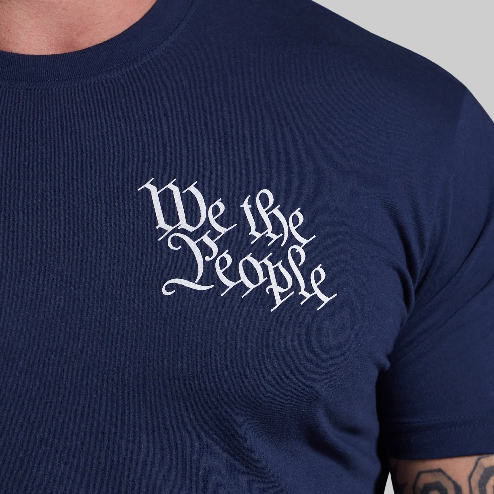 We the People 250th Tee (Navy) sold by Born Primitive product image thumbnail 4