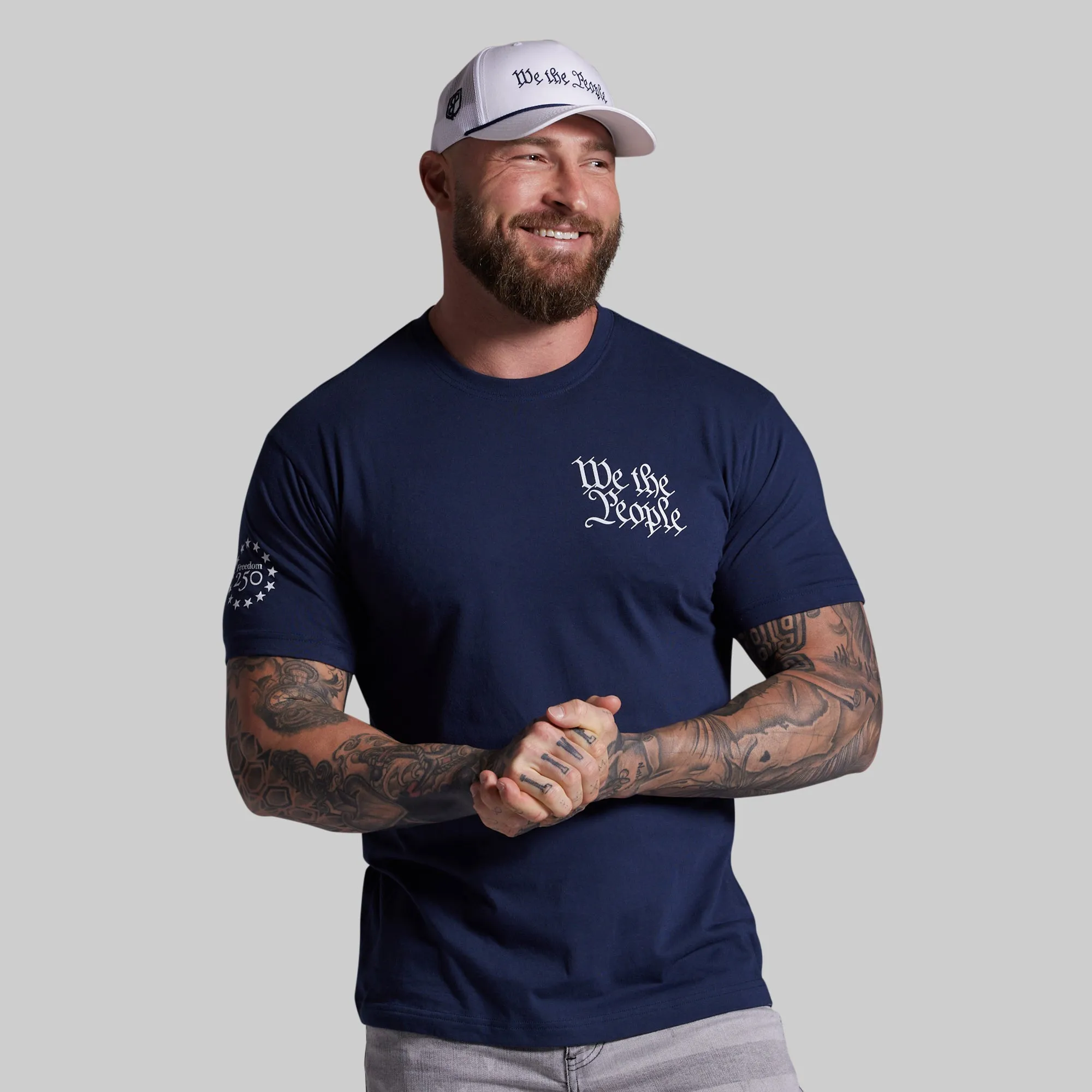 We the People 250th Tee (Navy) sold by Born Primitive product image thumbnail 2
