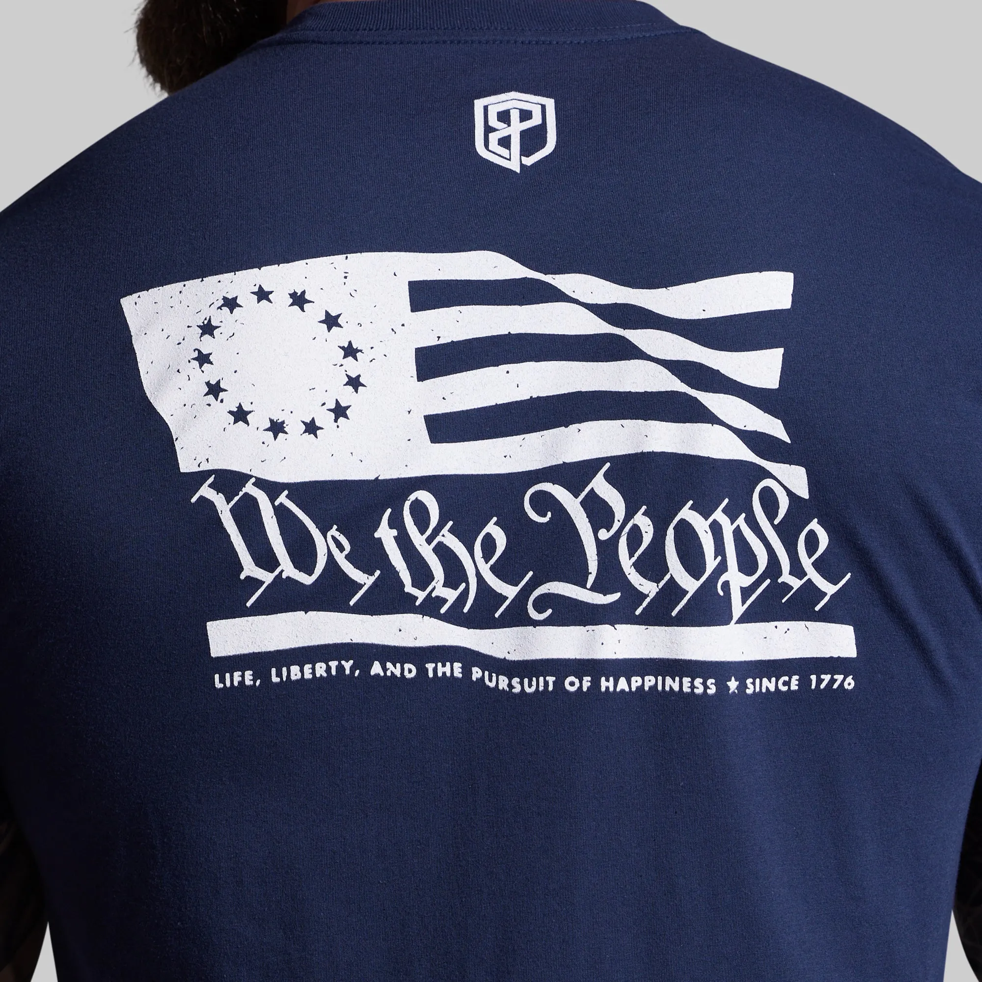We the People 250th Tee (Navy) sold by Born Primitive product image thumbnail 3