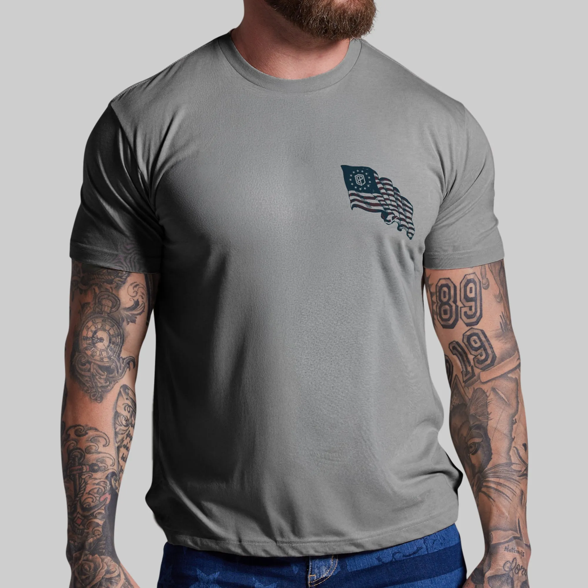 United We Stand Tee (Granite) sold by Born Primitive product image thumbnail 2