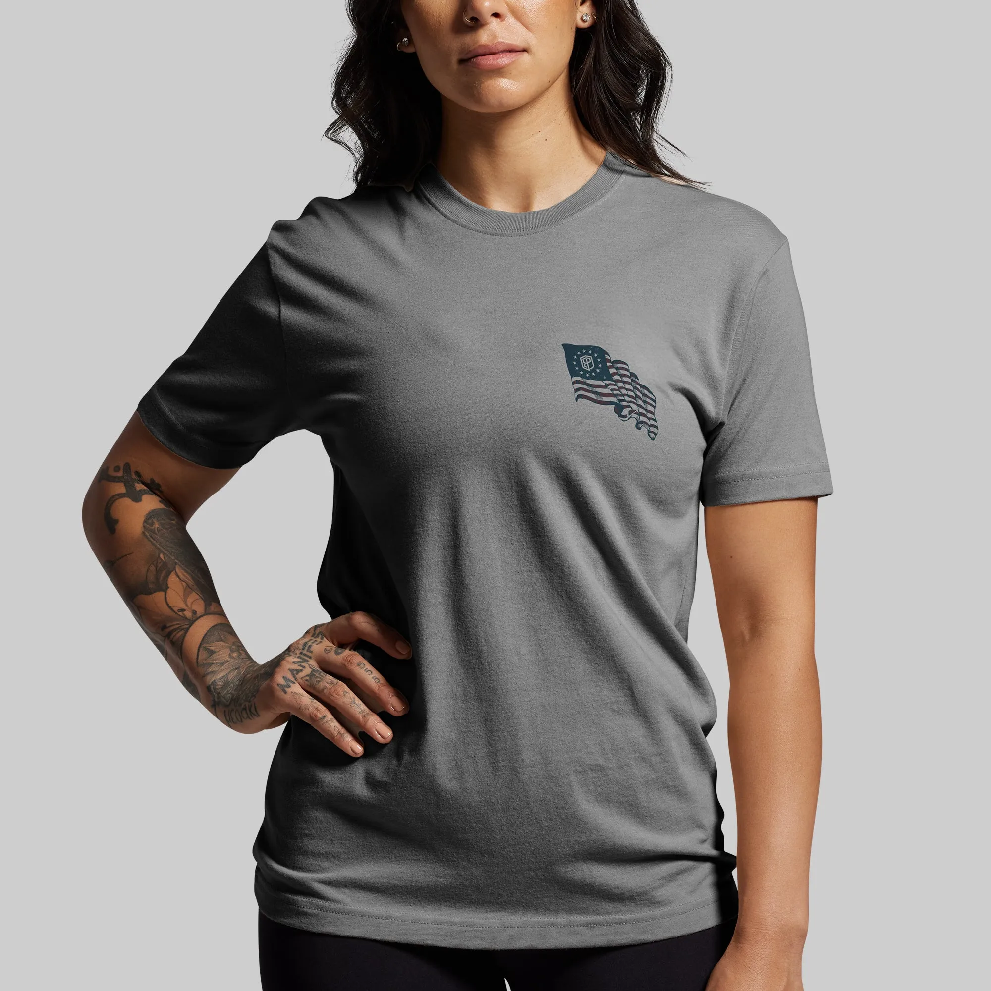 United We Stand Tee (Granite) sold by Born Primitive product image thumbnail 4