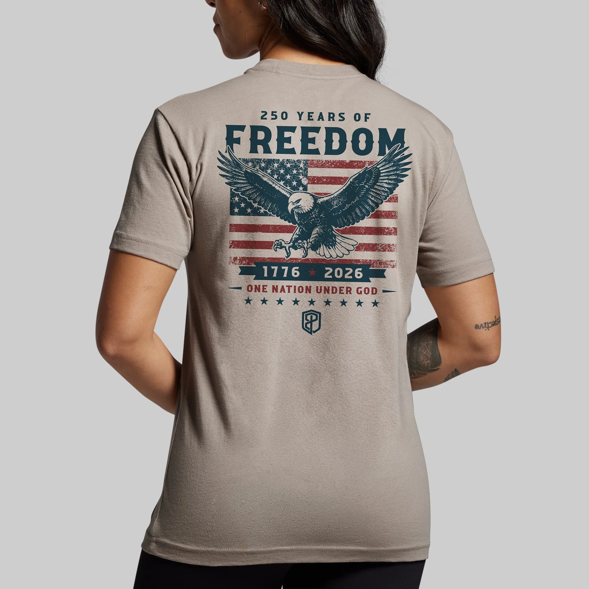 250 Years of Freedom Tee (Sandstone) sold by Born Primitive product image thumbnail 3