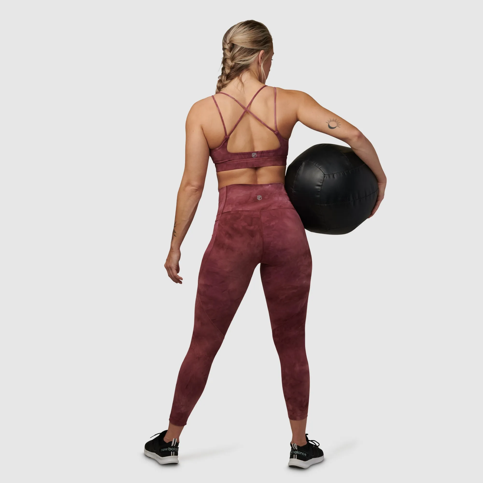 Exhale Sports Bra (Roan Rouge) sold by Born Primitive product image thumbnail 5