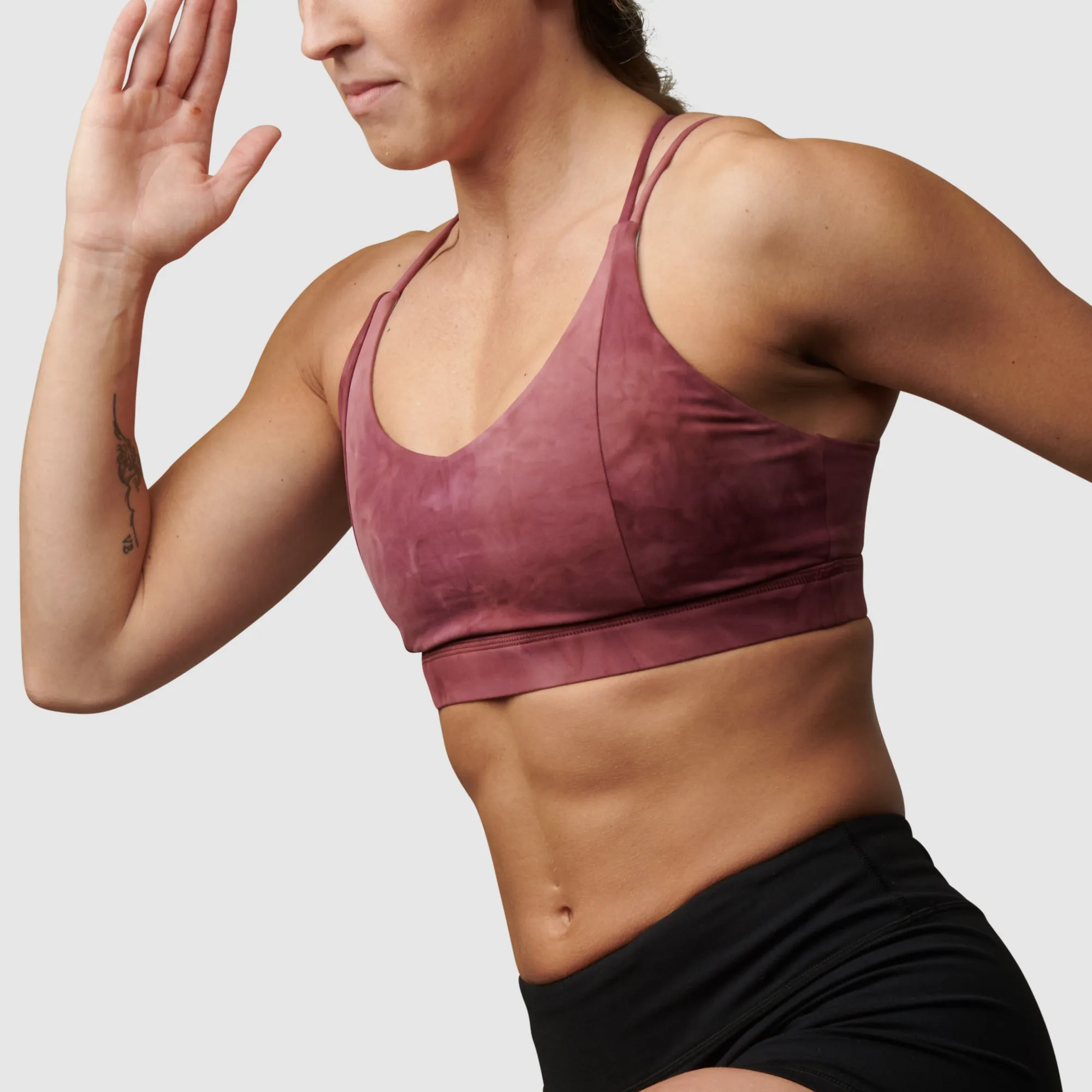 Exhale Sports Bra (Roan Rouge) sold by Born Primitive product image thumbnail 2