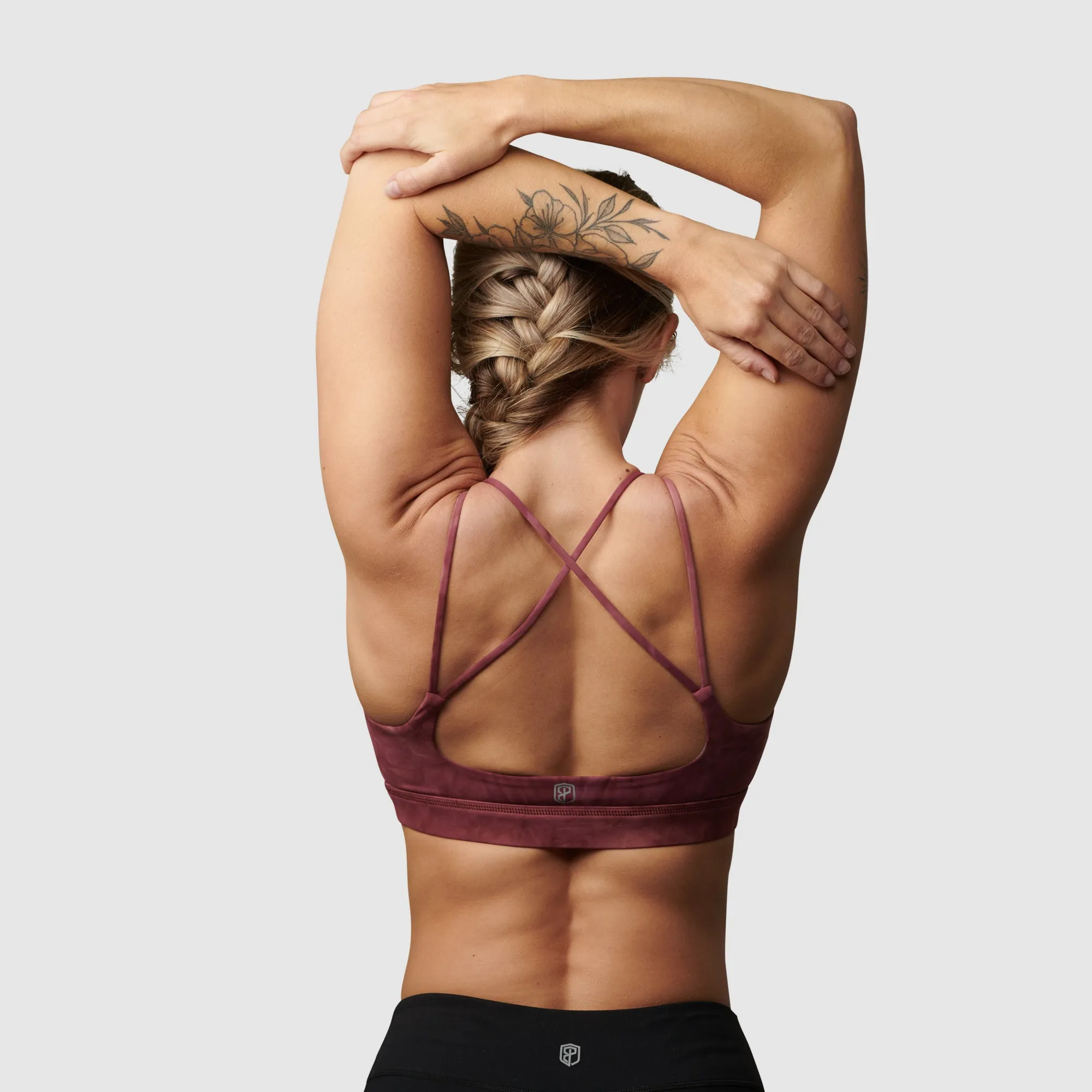 Exhale Sports Bra (Roan Rouge) sold by Born Primitive product image thumbnail 4