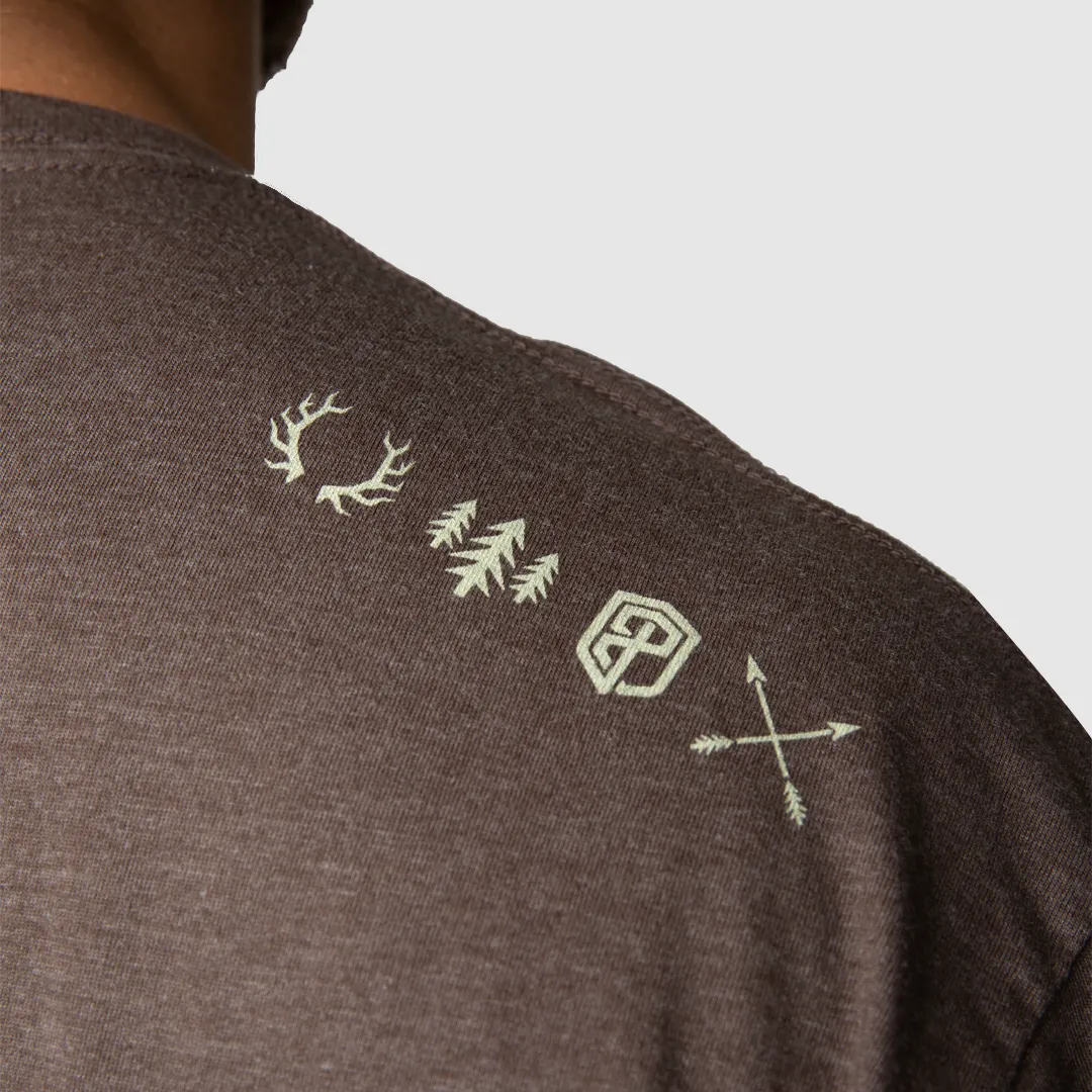 Outdoor Brand Tee (Chestnut) sold by Born Primitive product image thumbnail 4