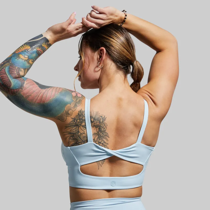 Your Go To Sports Bra (Angel Blue) sold by Born Primitive