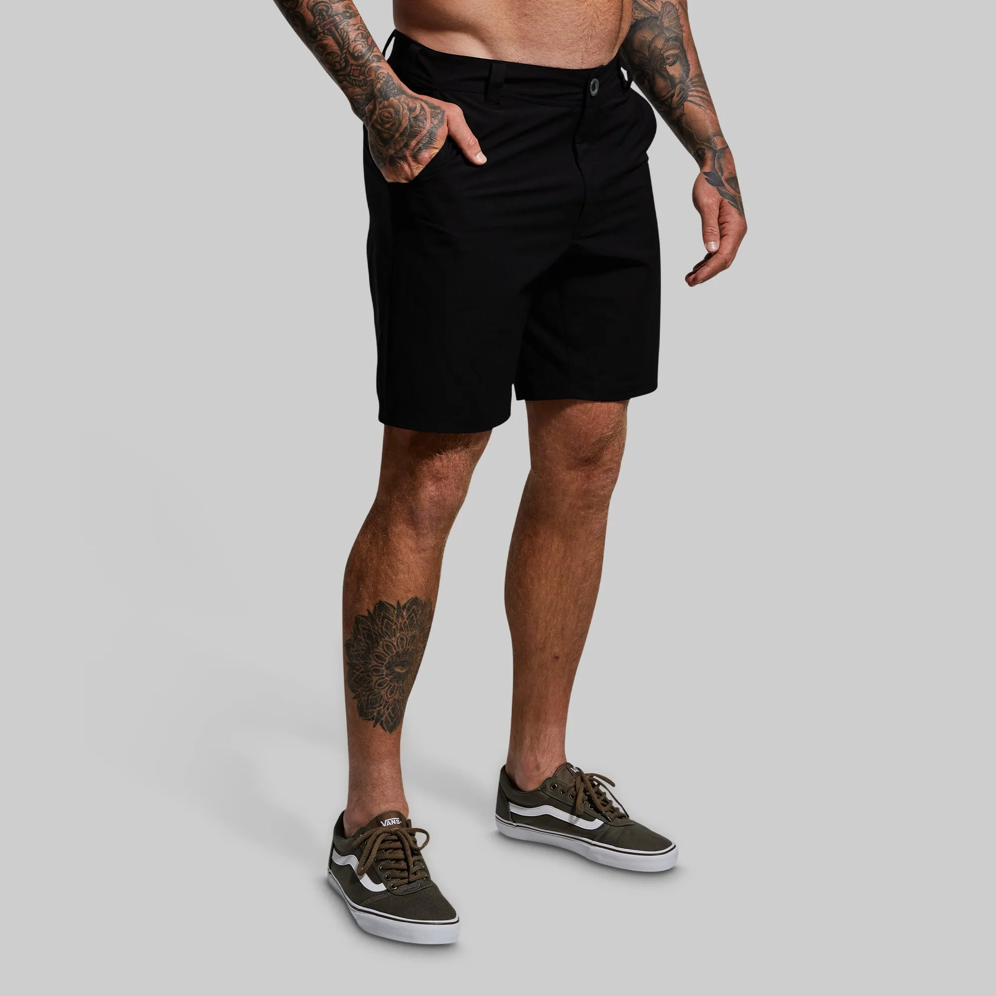 Delta Short 9" (Black) sold by Born Primitive