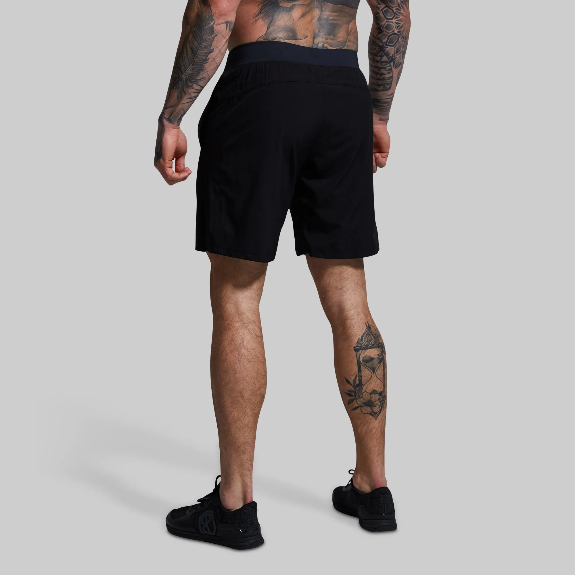 Versatile Short w/ Compression 9" (Black) sold by Born Primitive product image thumbnail 2