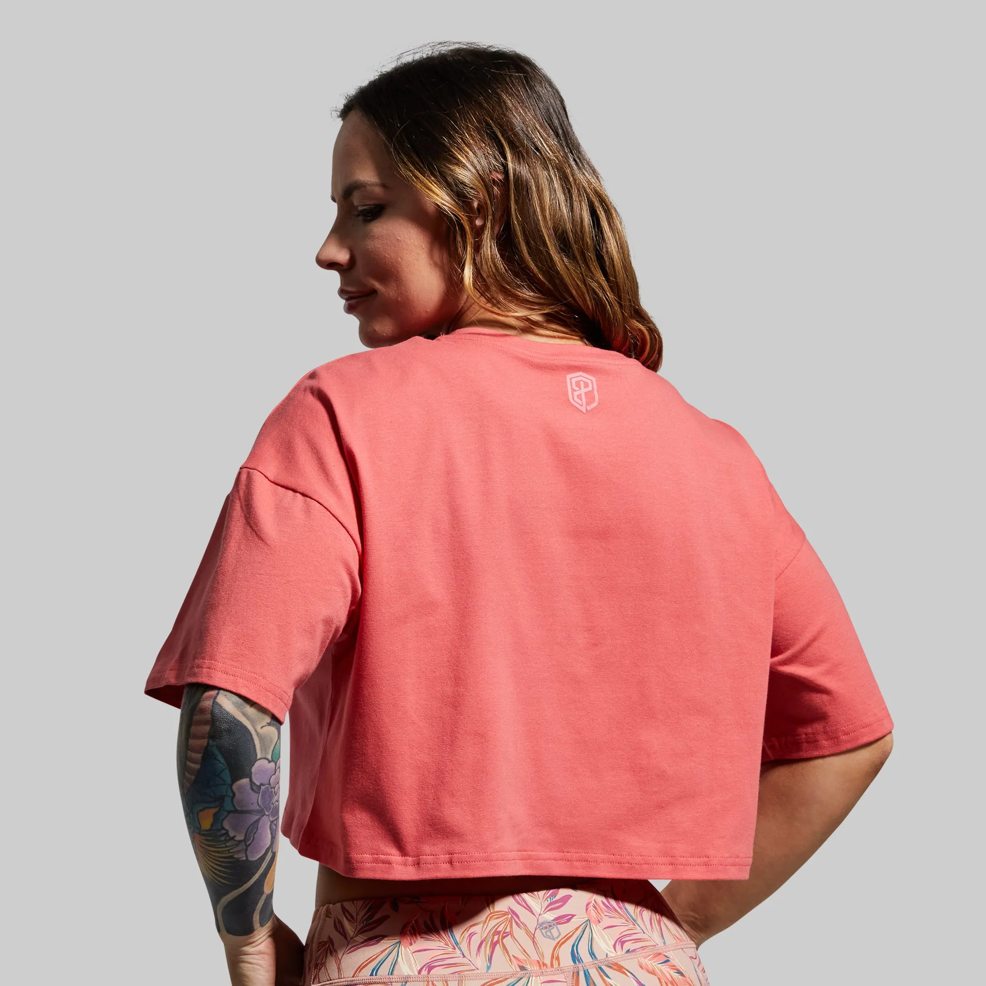 Training Crop Tee 2.0 (Jungle Punch) sold by Born Primitive product image thumbnail 2