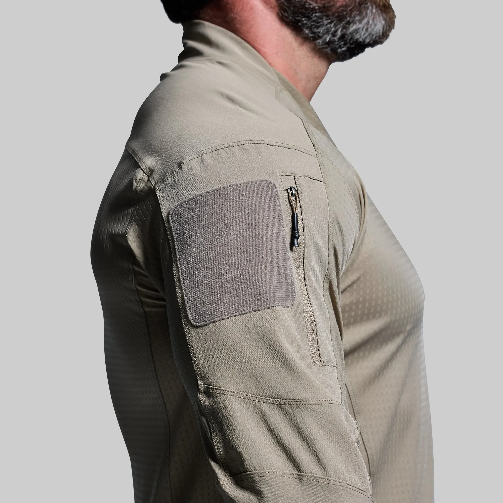 Long Sleeve Op Top Pro (Desert Tan) sold by Born Primitive product image thumbnail 3