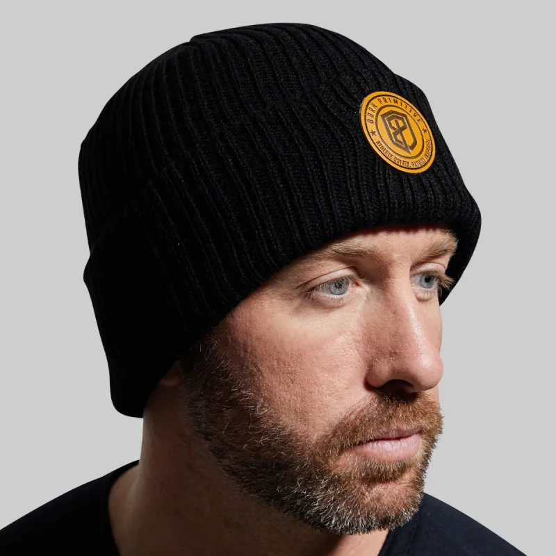 Heritage Knit Beanie (Black) sold by Born Primitive