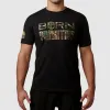 Hungriest Man Eats T-Shirt 2.0 (Woodland-Black/Tan) sold by Born Primitive