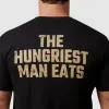 Hungriest Man Eats T-Shirt 2.0 (Woodland-Black/Tan) sold by Born Primitive