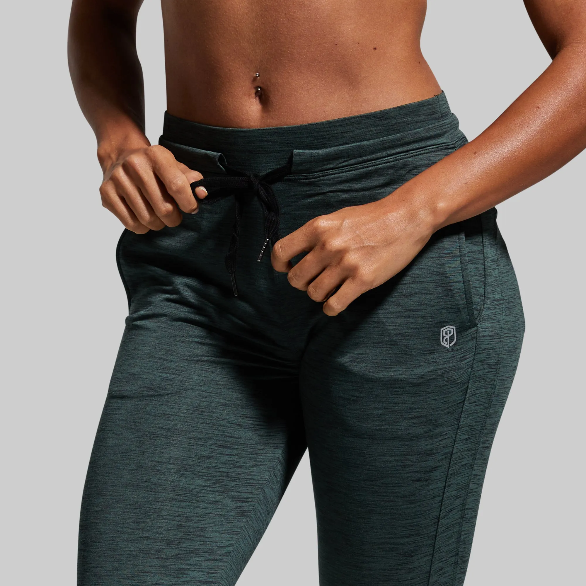 Women's Rest Day Athleisure Jogger (Evergreen) sold by Born Primitive product image thumbnail 4