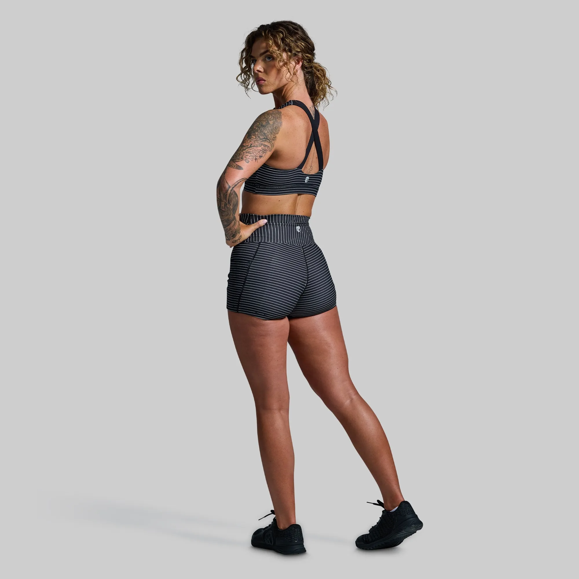 Your Essential Sports Bra (Tuxedo) sold by Born Primitive product image thumbnail 4