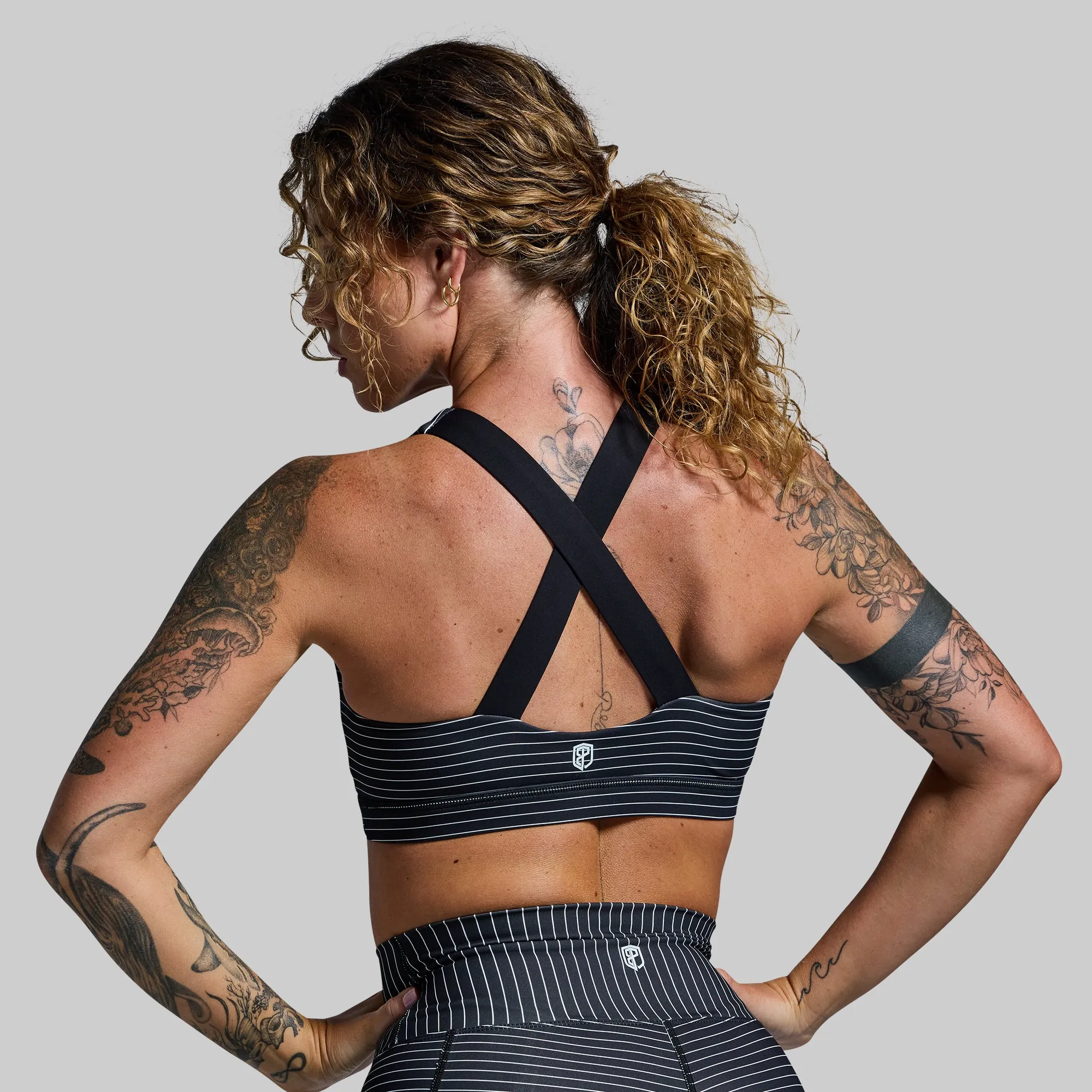 Your Essential Sports Bra (Tuxedo) sold by Born Primitive