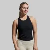 Perfect Ribbed Tank (Black) sold by Born Primitive