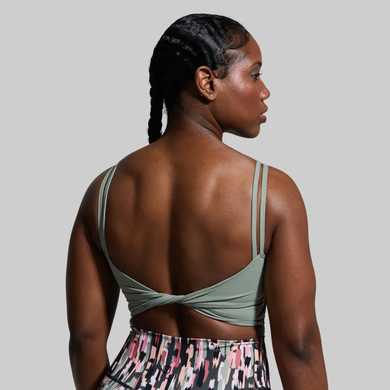 Don't Get It Twisted Sports Bra (Aspen) sold by Born Primitive
