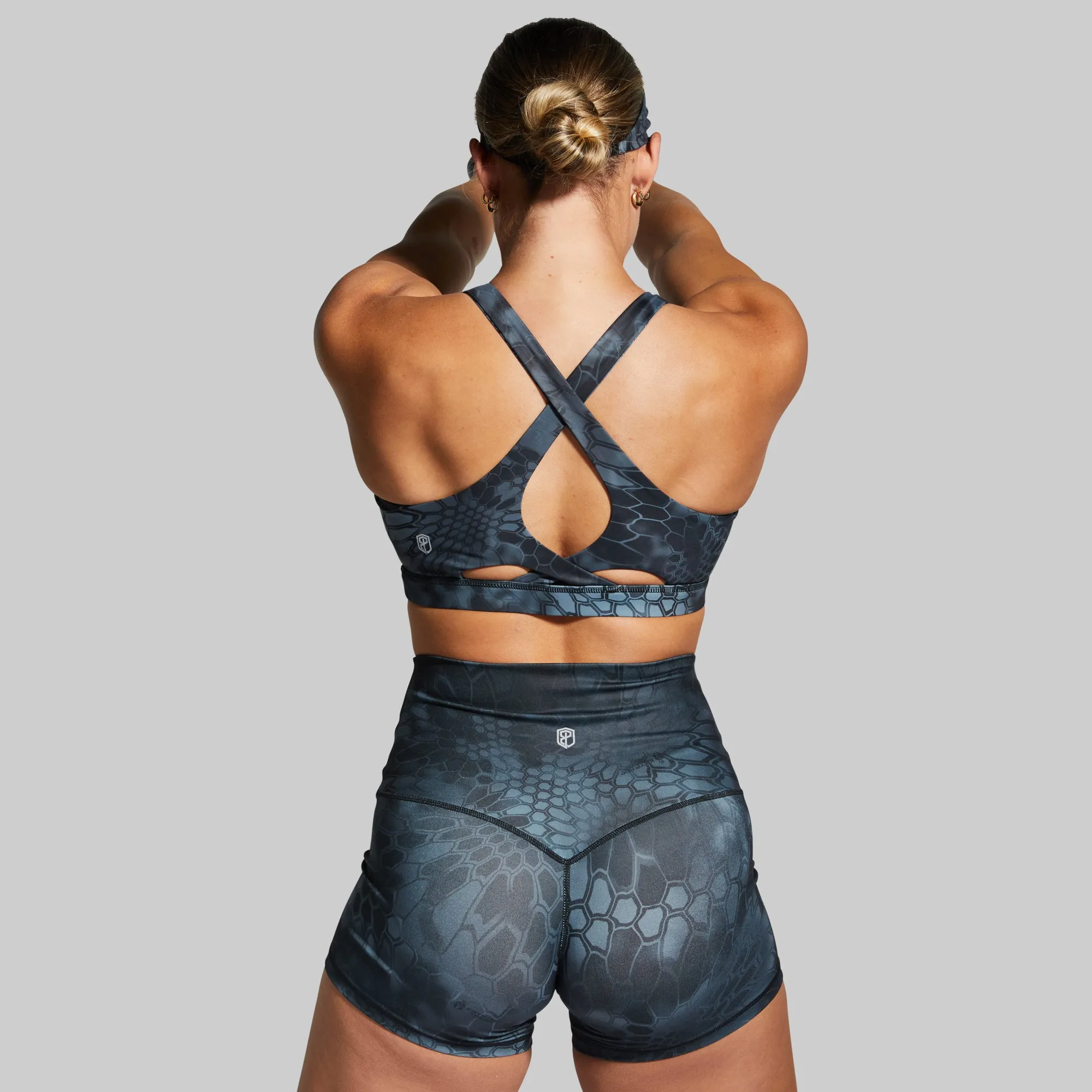 Helix Sports Bra (Typhon) sold by Born Primitive product image thumbnail 3