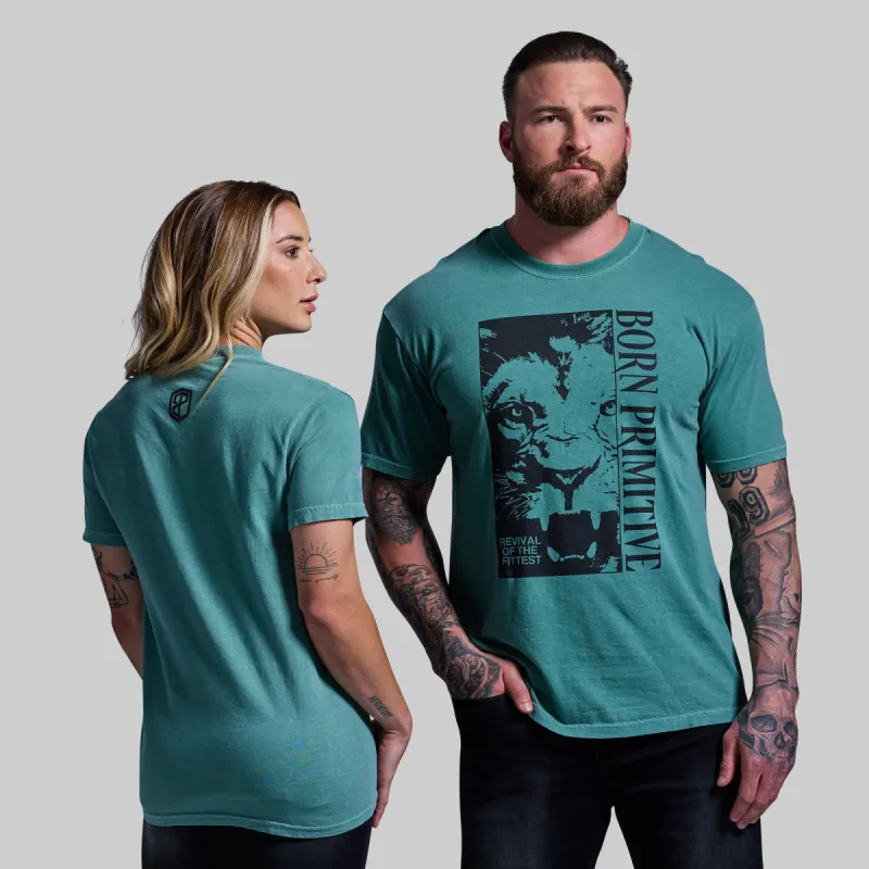 Revival of the Fittest Tee (Light Green) sold by Born Primitive