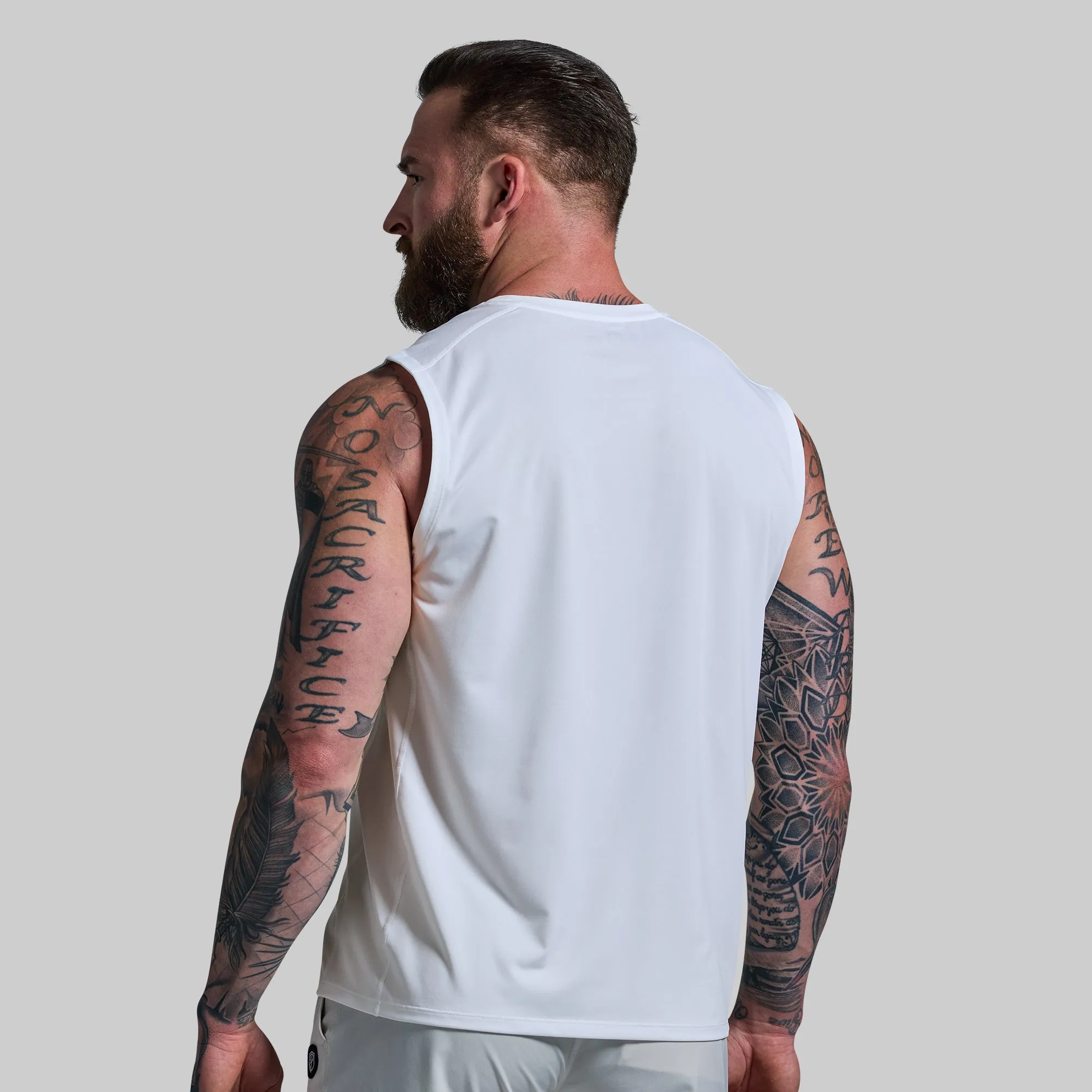Training Muscle Tank (White) sold by Born Primitive product image thumbnail 2