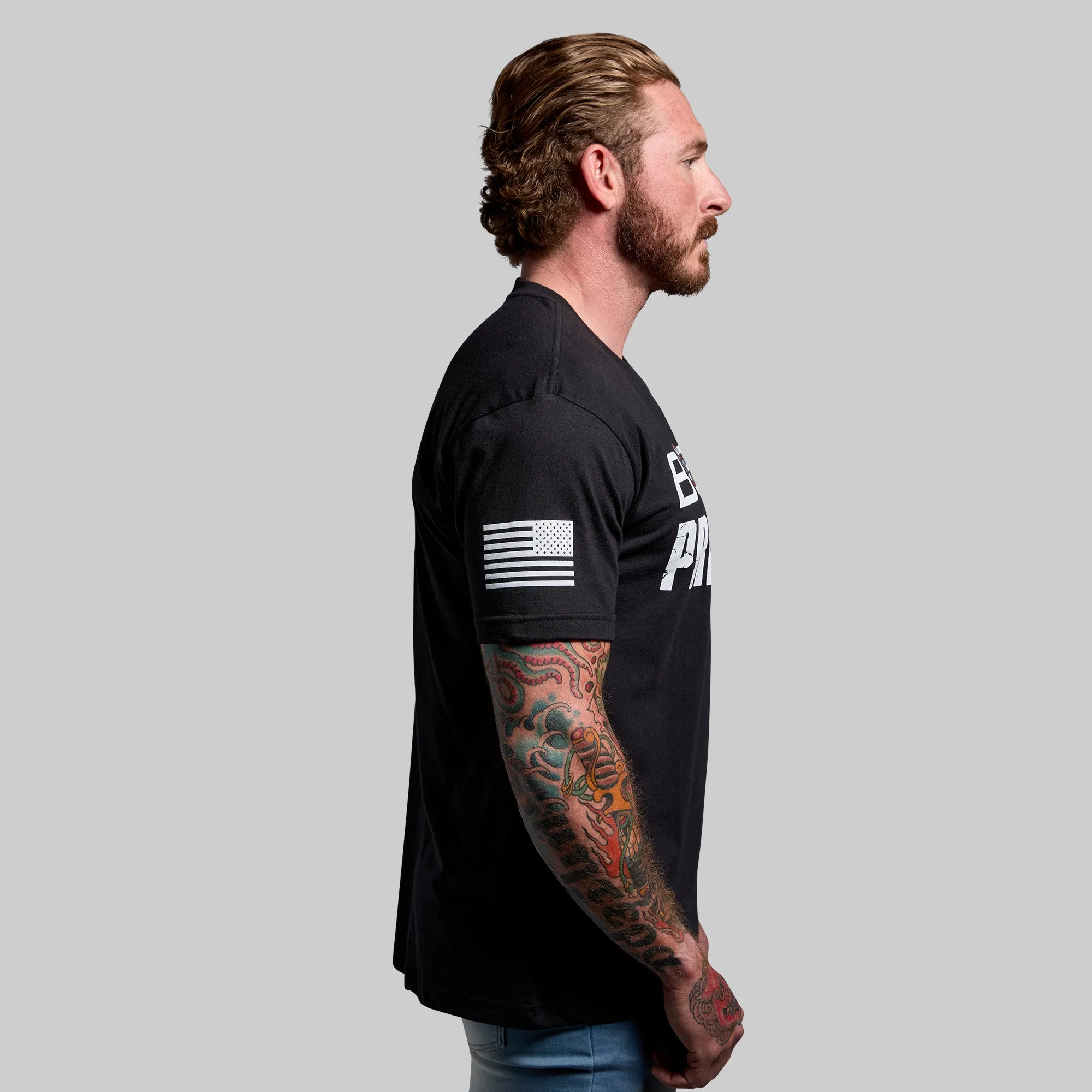 Brand Tee (Black USA) sold by Born Primitive product image thumbnail 3