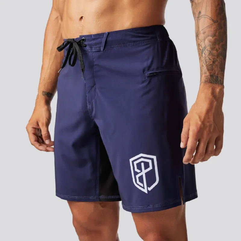 American Defender Short Tie 3.0 (Navy) sold by Born Primitive
