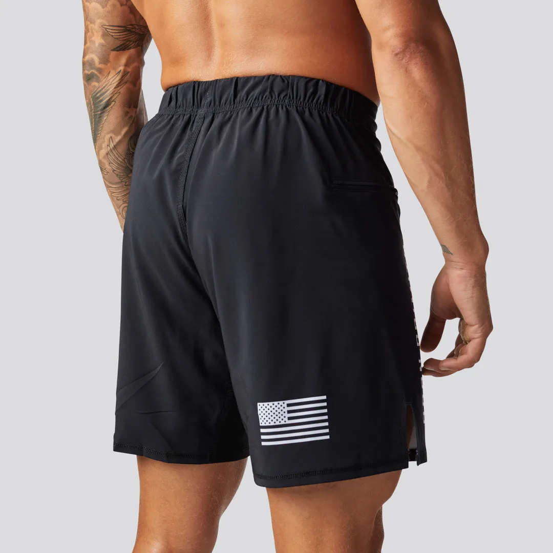 American Defender Short Tie 3.0 (Black) sold by Born Primitive product image thumbnail 3