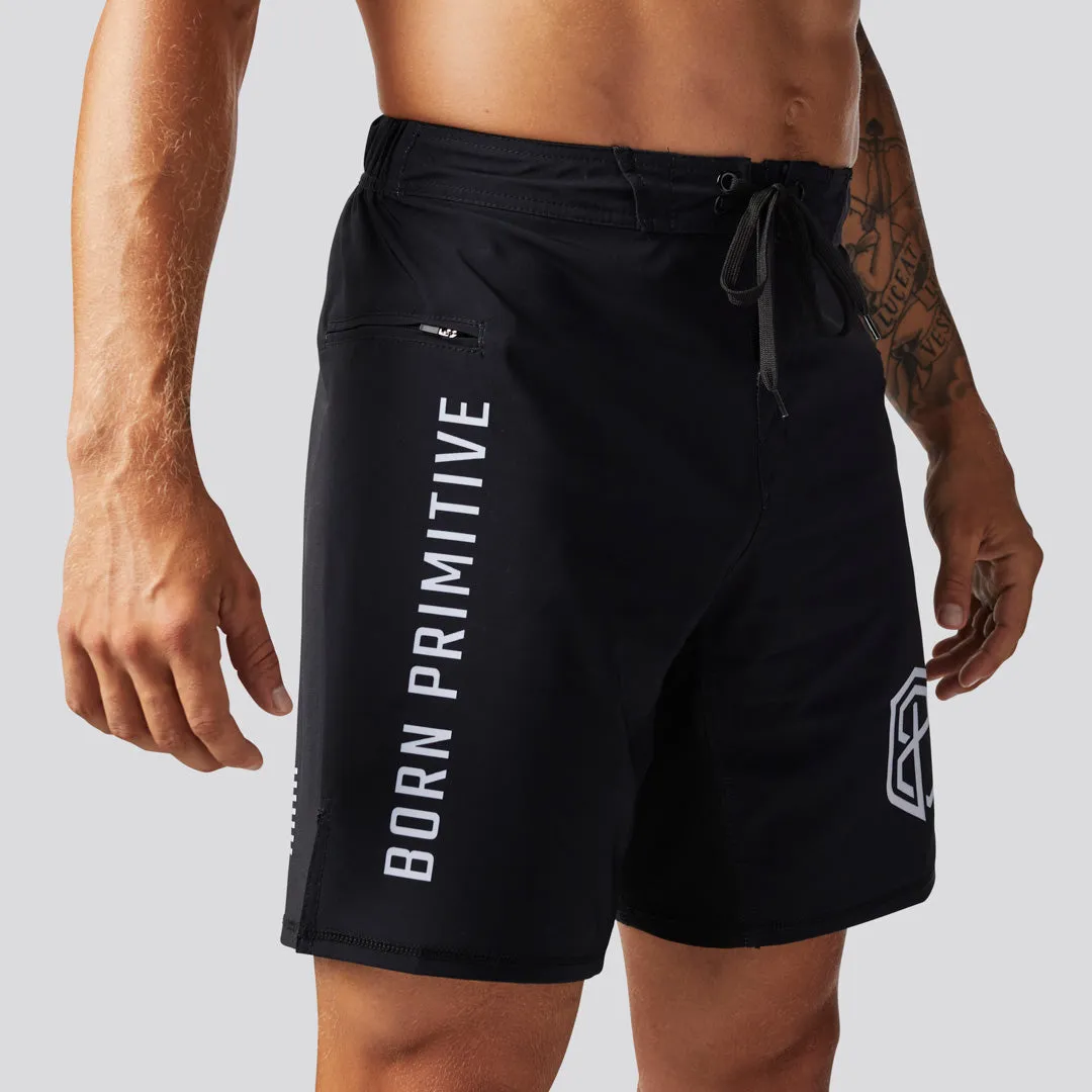 American Defender Short Tie 3.0 (Black) sold by Born Primitive product image thumbnail 2