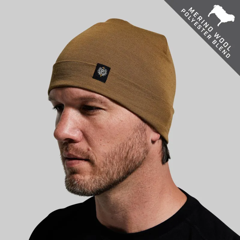 Ridgeline Beanie (Coyote Brown) sold by Born Primitive