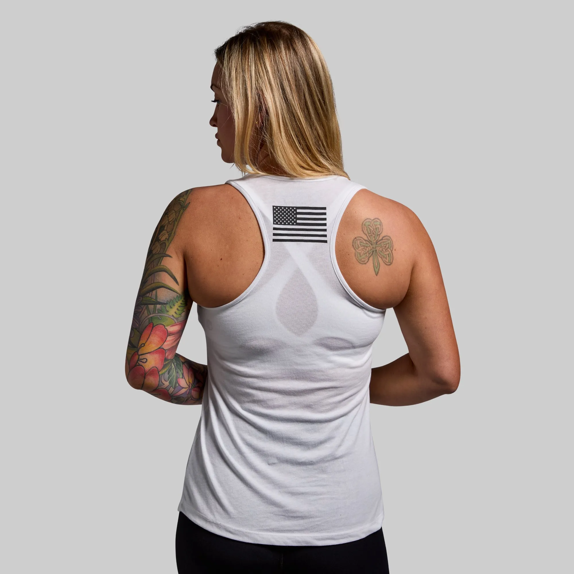 Brand Staple Tank (White USA) sold by Born Primitive product image thumbnail 2
