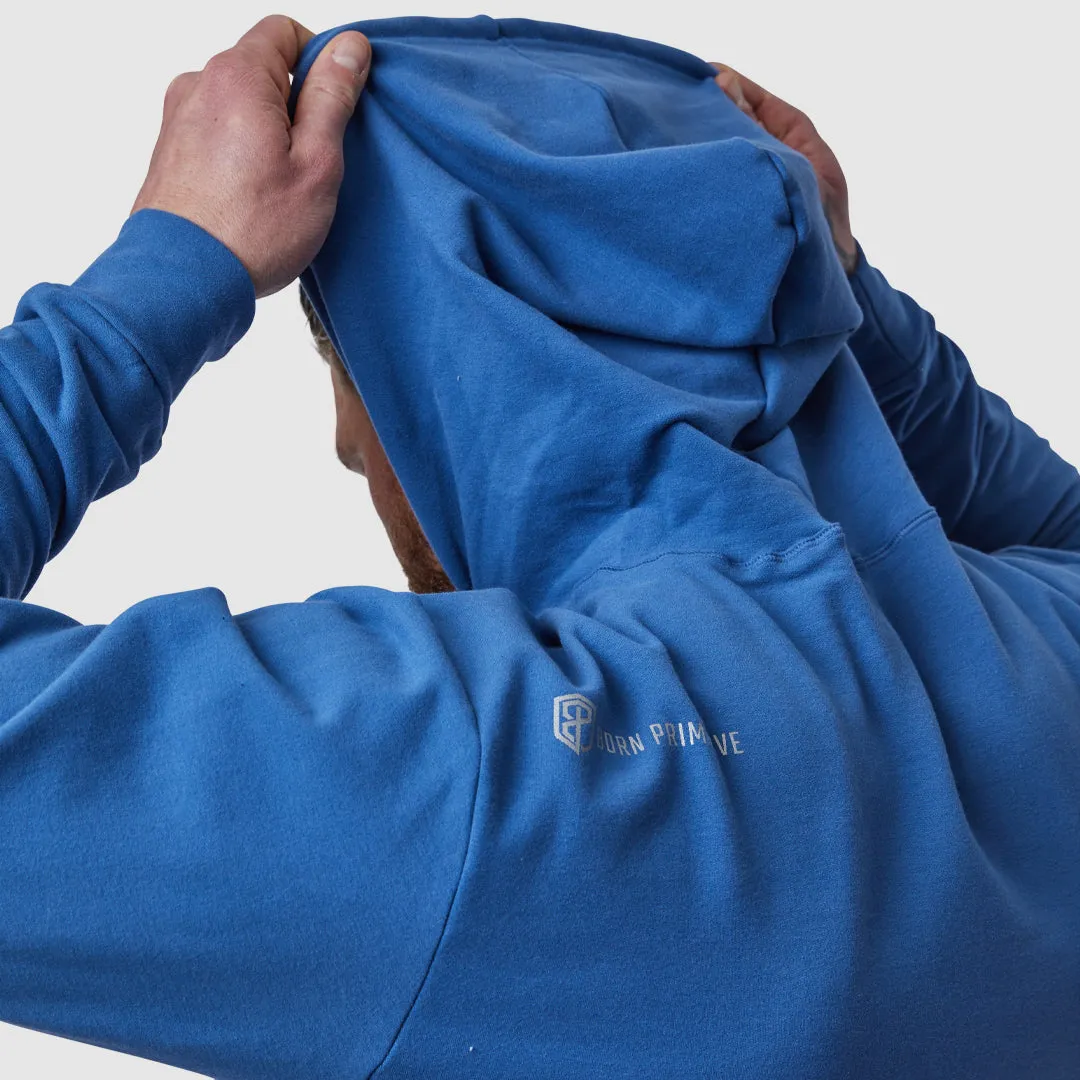 Unmatched Unisex Hoodie (Cool Blue) sold by Born Primitive product image thumbnail 4