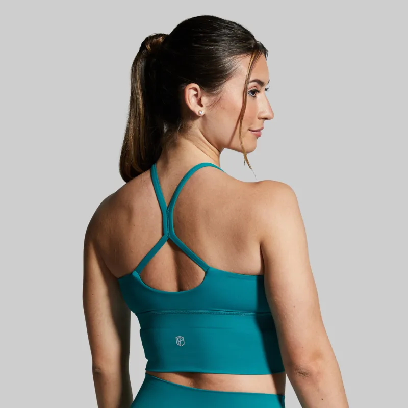Om The Day Sports Bra 2.0 (Emerald) sold by Born Primitive
