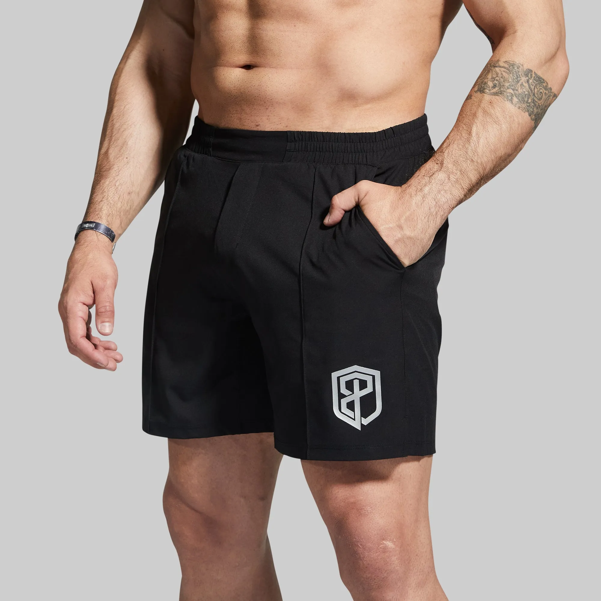 Training Short (Black) sold by Born Primitive