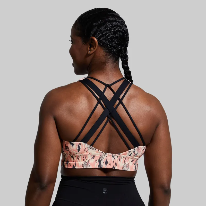 Ignite Sports Bra (Pink Desert) sold by Born Primitive