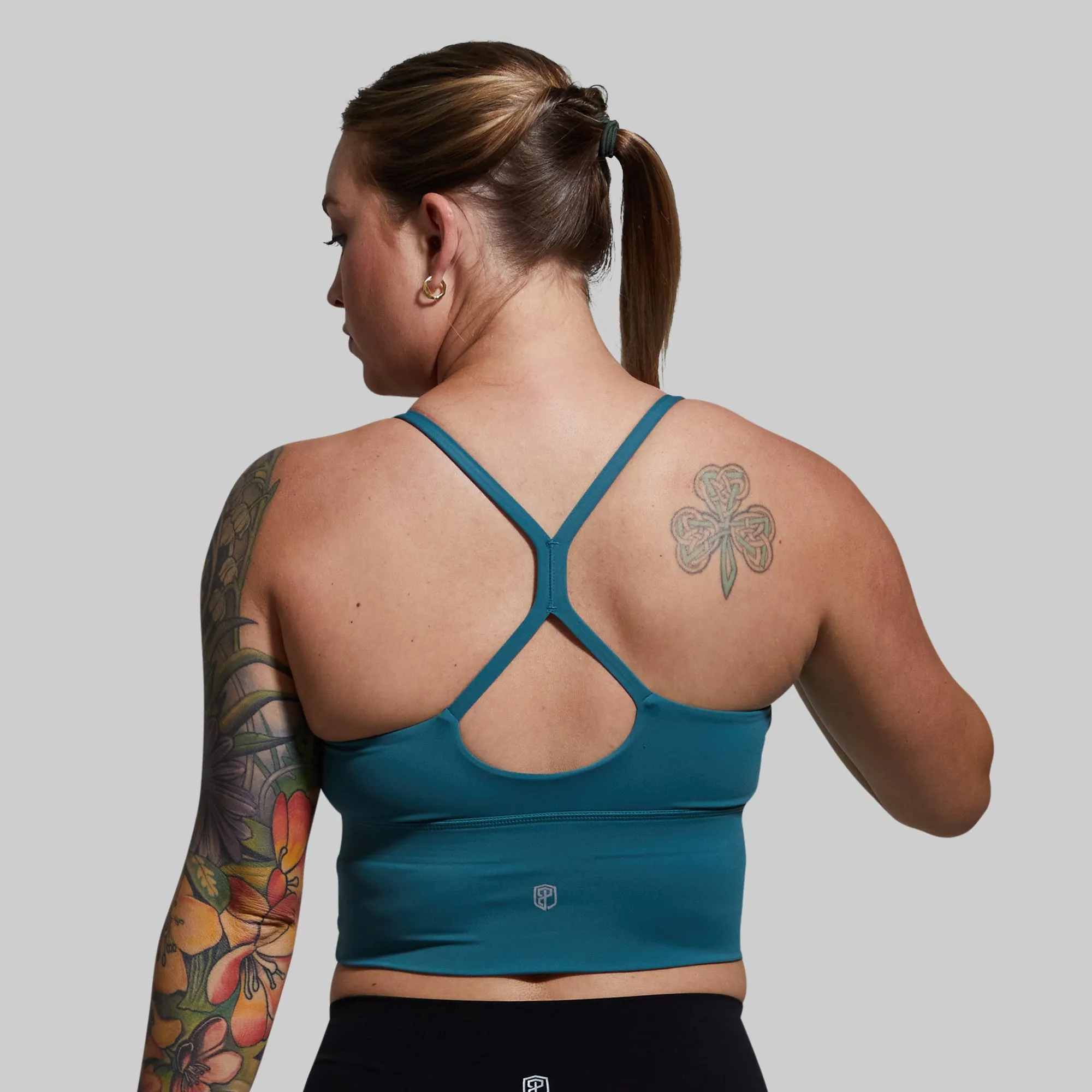 Om The Day Sports Bra 2.0 (Aquastone) sold by Born Primitive