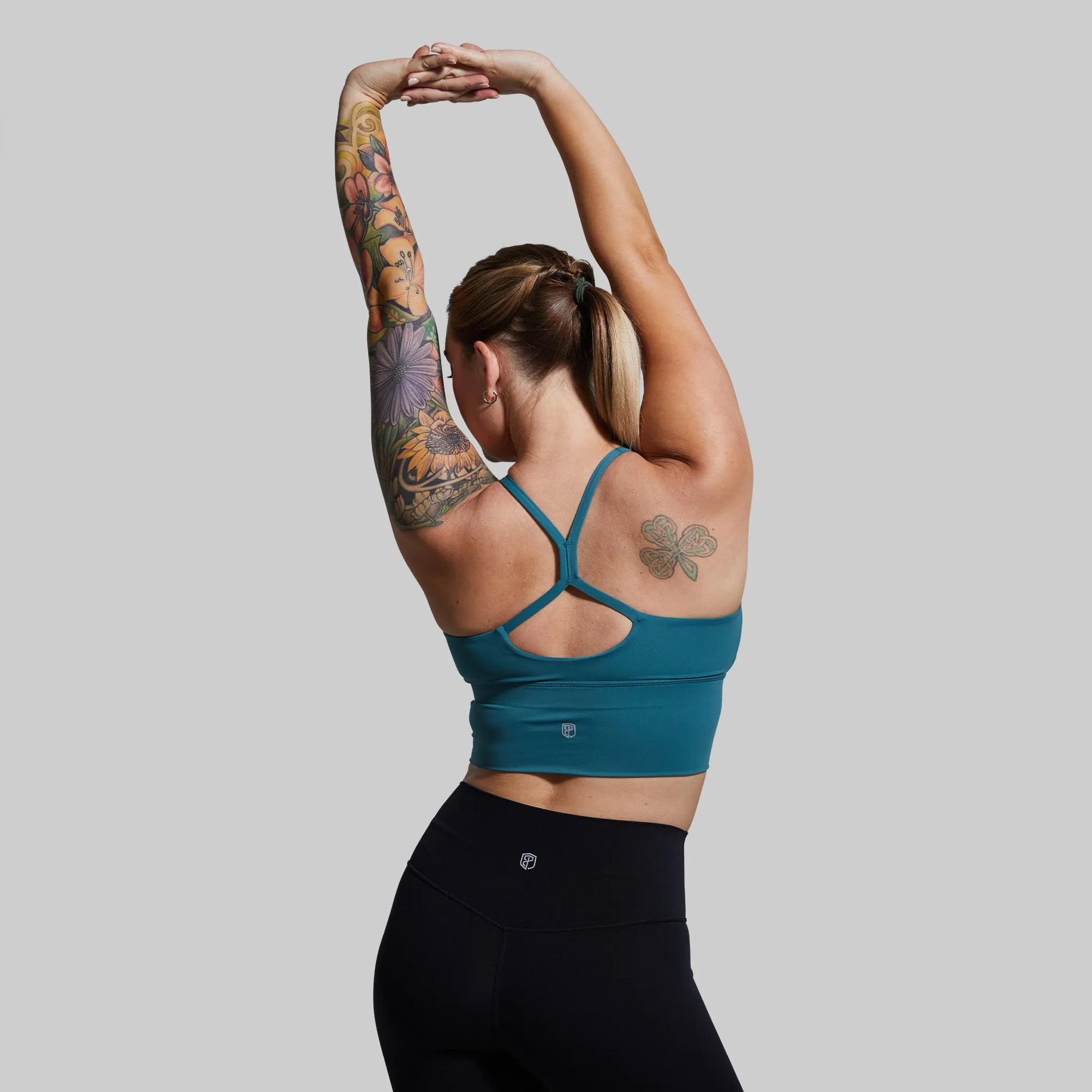 Om The Day Sports Bra 2.0 (Aquastone) sold by Born Primitive product image thumbnail 3