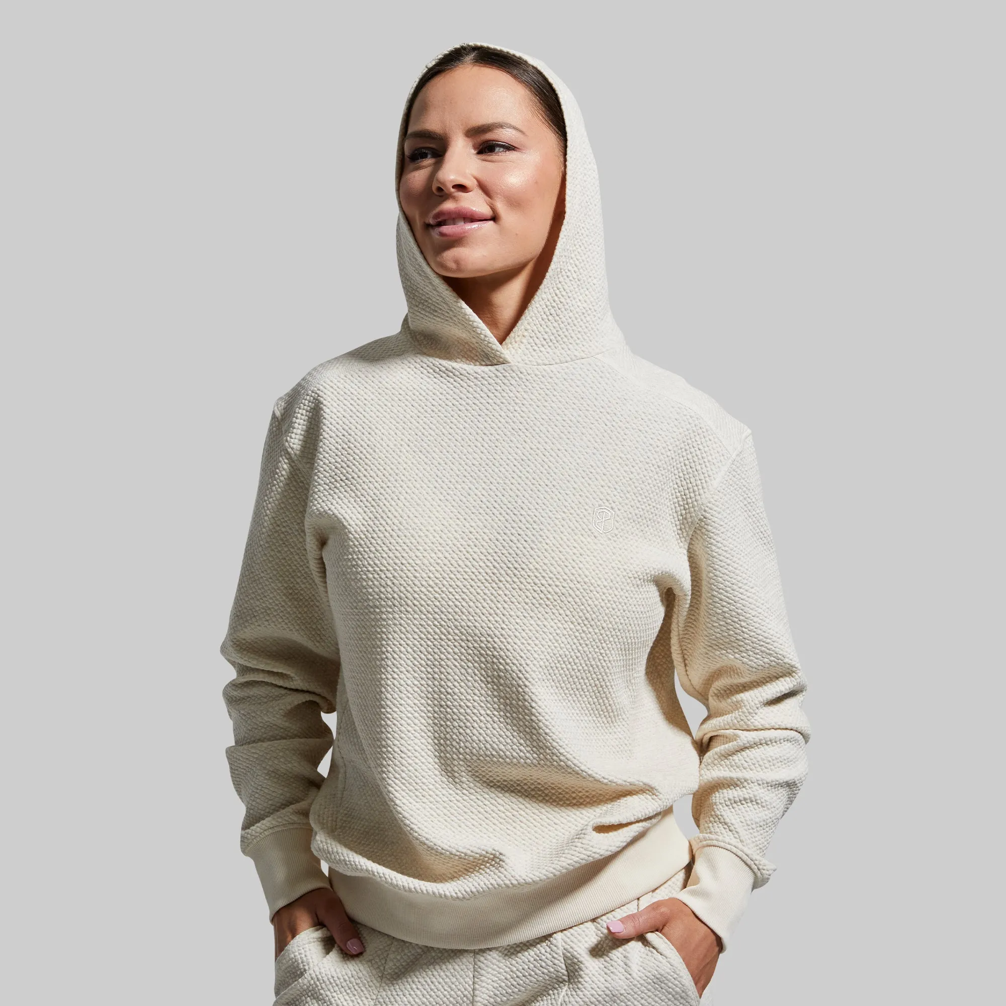 Women's Cloud Hoodie (Heather Oatmeal) sold by Born Primitive product image thumbnail 4