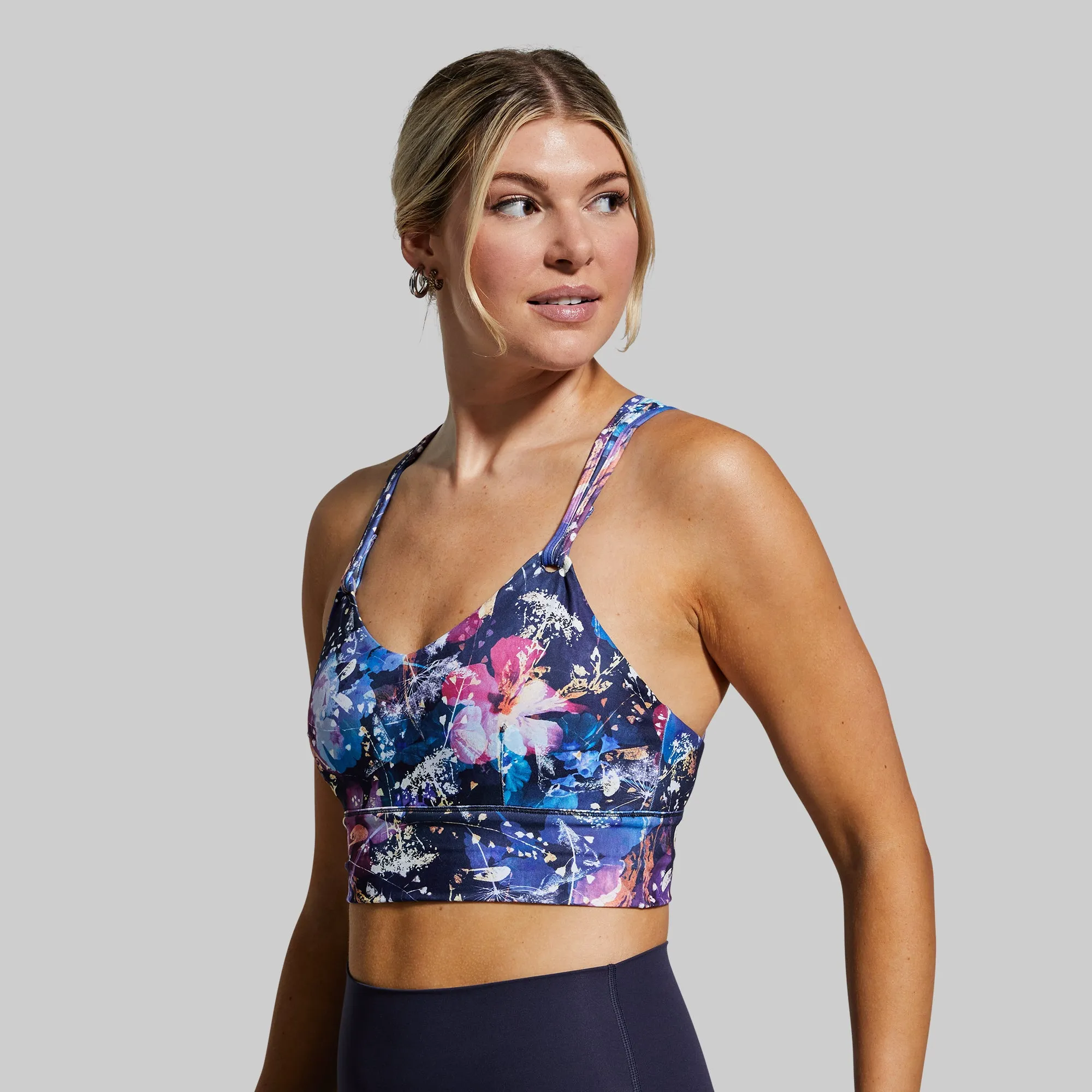 Milk and Muscles Nursing Sports Bra (Garden Galaxy) sold by Born Primitive product image thumbnail 2