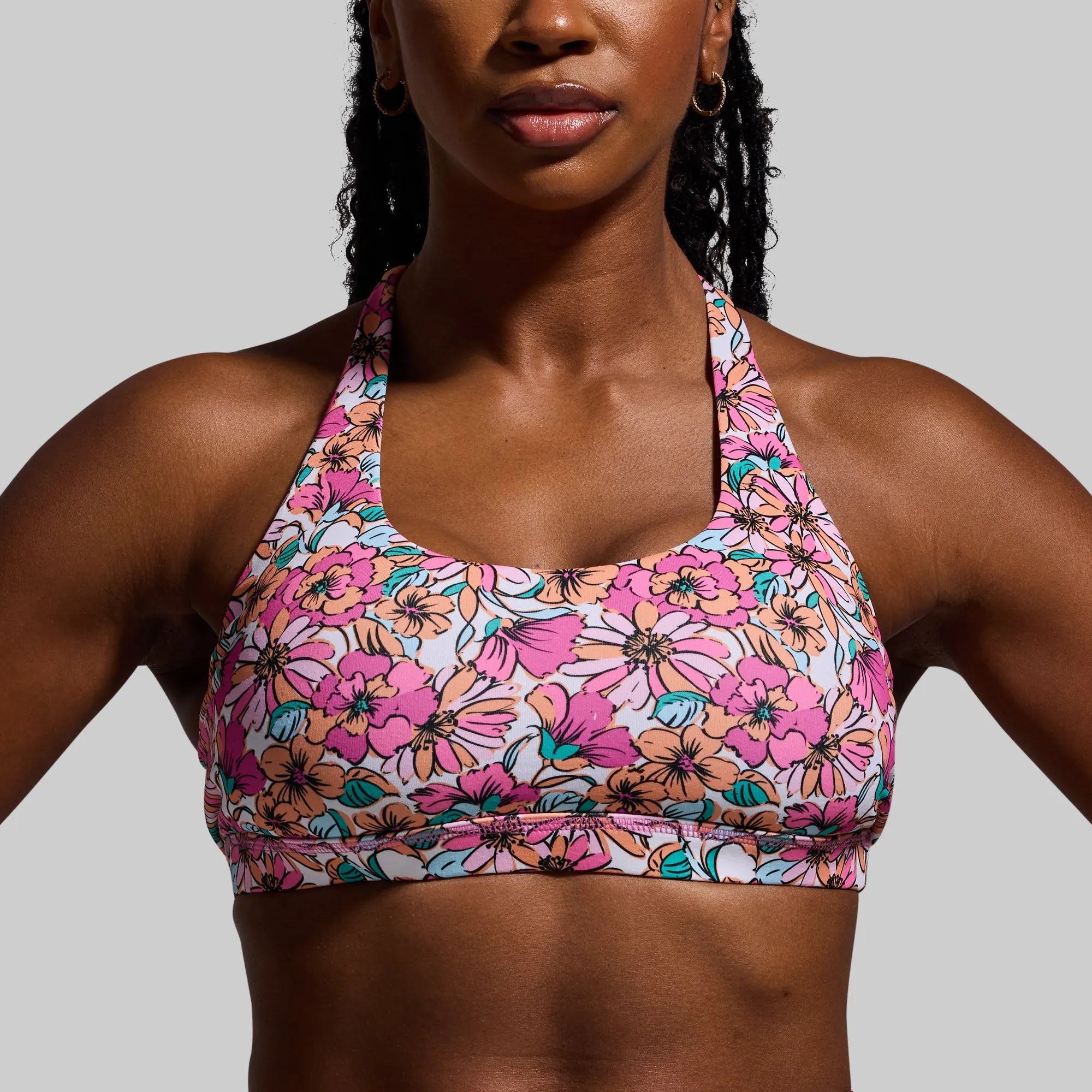 Vitality Sports Bra 2.0 (Summer Meadow) sold by Born Primitive product image thumbnail 4